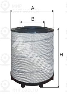 Фильтр воздушный MFILTER A877