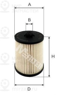 Запчасть MFILTER DE3153