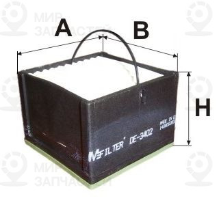 Запчасть MFILTER DE3402