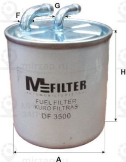 Запчасть MFILTER DF3500