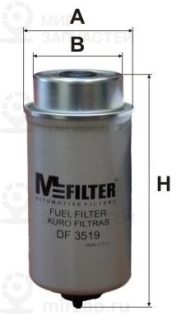 Запчасть MFILTER DF3519