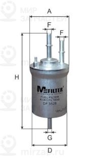 Запчасть MFILTER DF3528