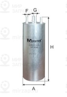 Запчасть MFILTER DF3546