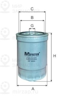 Запчасть MFILTER DF3555