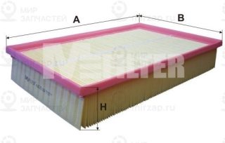 Фильтр воздушный MFILTER K435