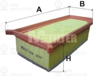 Фильтр воздушный MFILTER K7048