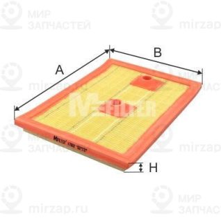 Фильтр воздушный MFILTER K7069
