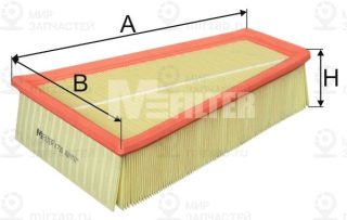 Фильтр воздушный MFILTER K730