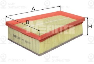 Фильтр воздушный MFILTER K767