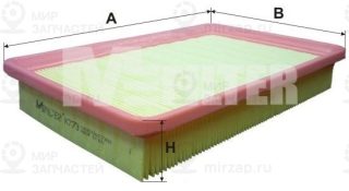 Фильтр воздушный MFILTER K779