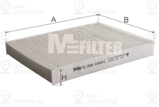 Запчасть MFILTER K9001