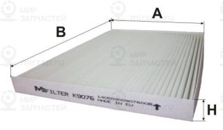 Запчасть MFILTER K9076