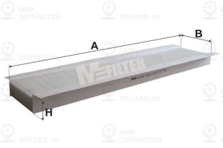 Фильтр салона MFILTER K972