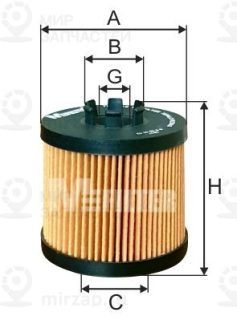 Запчасть MFILTER TE4016