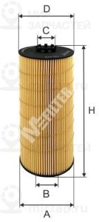 Фильтр масляный MFILTER TE610