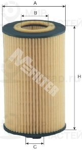 Фильтр масляный MFILTER TE627