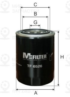 Фильтр масляный MFILTER TF6526