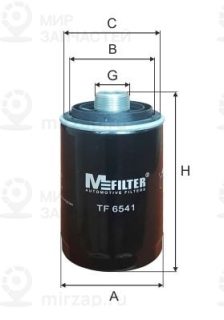 Фильтр масляный MFILTER TF6541
