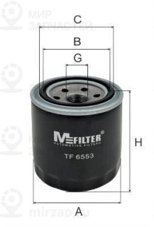 Запчасть MFILTER TF6553