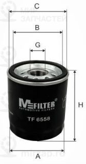 Запчасть MFILTER TF6558