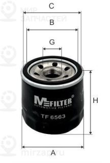 Запчасть MFILTER TF6563