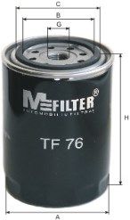 Фильтр масляный MFILTER TF76
