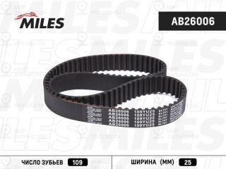 Ремень зубчатый MILES AB26006