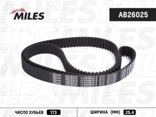 Ремень зубчатый MILES AB26025