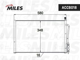 Запчасть MILES ACCB018