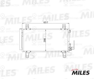 Конденсатор кондиционера MILES ACCB068