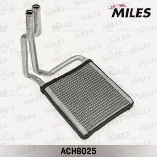 Теплообменник отопителя салона MILES ACHB025