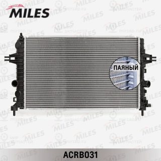 Радиатор охлаждения двигателя MILES ACRB031