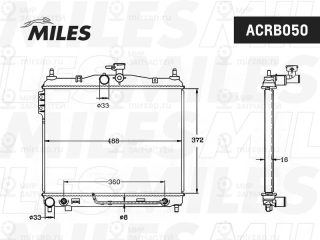 Запчасть MILES ACRB050