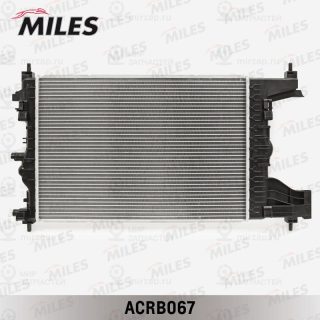 Радиатор охлаждения двигателя MILES ACRB067
