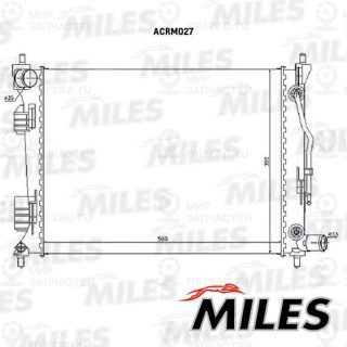 Радиатор охлаждения двигателя MILES ACRM027