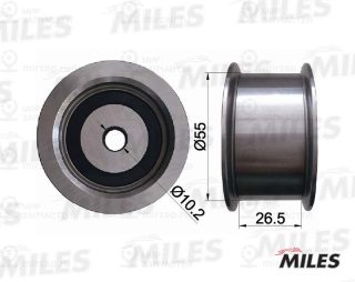 Паразитный / ведущий ролик зубчатого ремня MILES AG02067