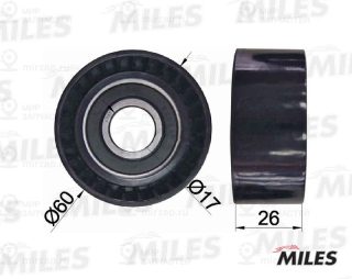 Натяжитель ремня ГРМ MILES AG03015