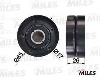 Натяжная планка, поликлиновой ремень MILES AG03047