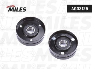 Натяжной ролик поликлинового ремня MILES AG03125
