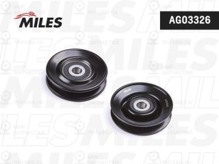 Паразитный / Ведущий ролик, клиновой ремень MILES AG03326