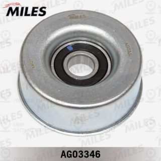 Паразитный / ведущий ролик поликлинового ремня MILES AG03346