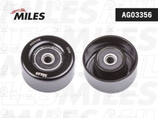 Натяжной ролик поликлинового ремня MILES AG03356