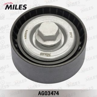 Паразитный / ведущий ролик поликлинового ремня MILES AG03474