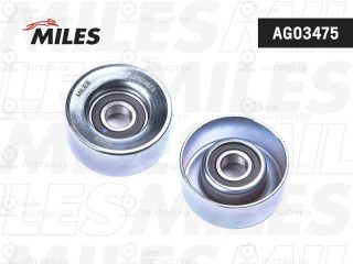 Натяжной ролик поликлинового ремня MILES AG03475