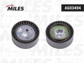 Натяжной ролик поликлинового ремня MILES AG03494