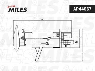 Топливный насос MILES AP44067