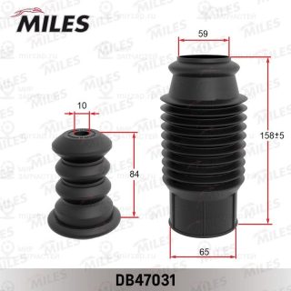 Пылезащитный комплект амортизатора MILES DB47031