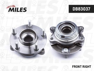 Комплект подшипника ступицы колеса MILES DB83037