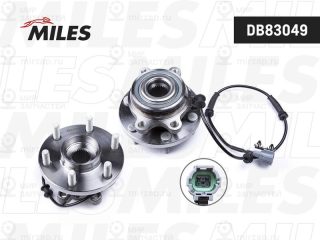 Комплект подшипника ступицы колеса MILES DB83049