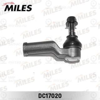 Наконечник поперечной рулевой тяги MILES DC17020